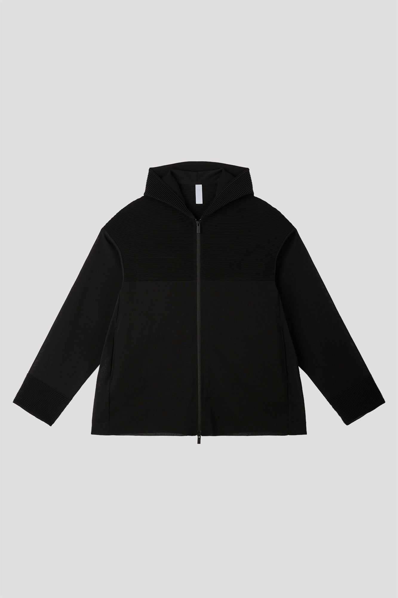 TC MILAN HOODIE JACKET - BLACK