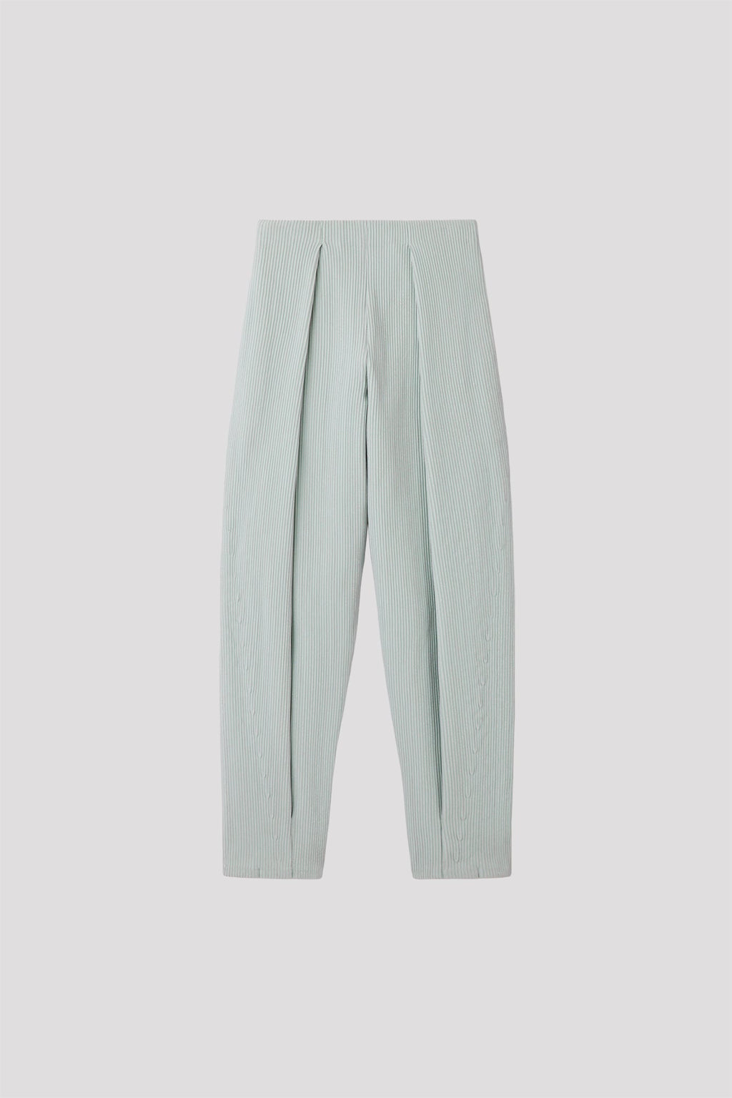 SOFT HYPHA TUCKED PANTS - CLEARLY AQUA MULTI