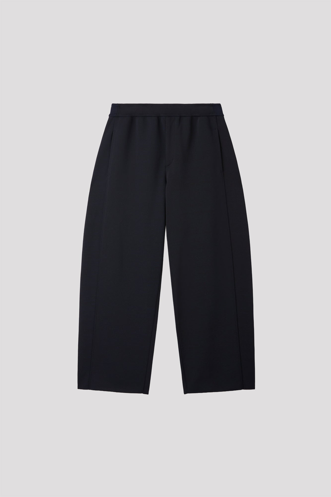 MILAN CURVED PANTS - DARK NAVY