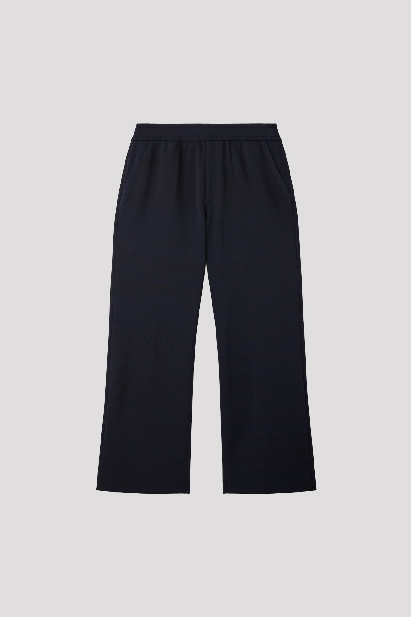 MILAN SEMI WIDE PANTS - DARK NAVY