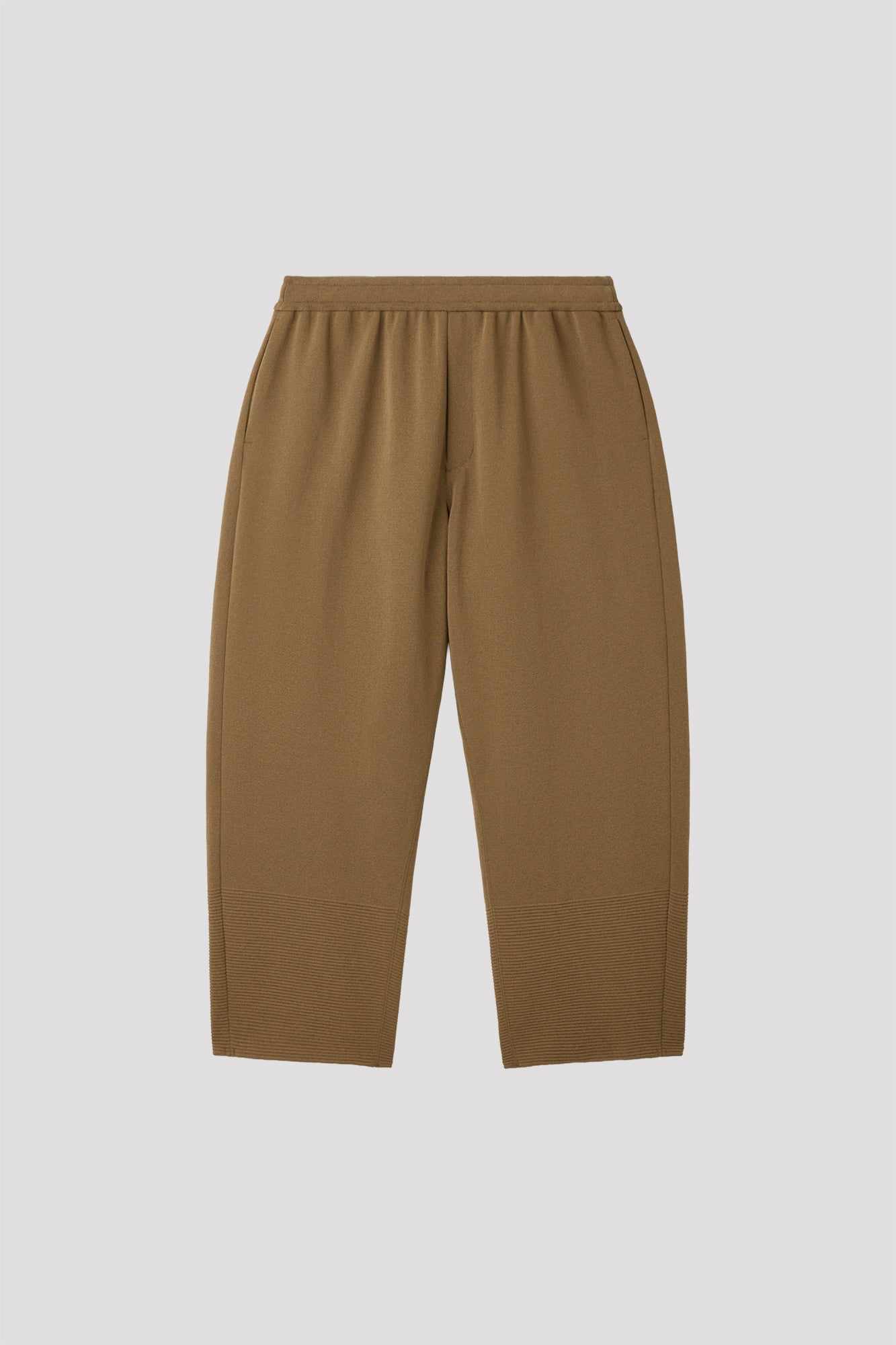 TC MILAN WIDE TAPERED PANTS - WOOD GREEN