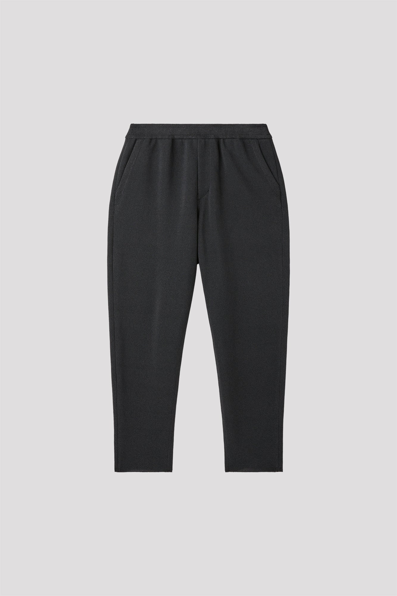 WASHI TAPERED PANTS - SMOKEY BLACK