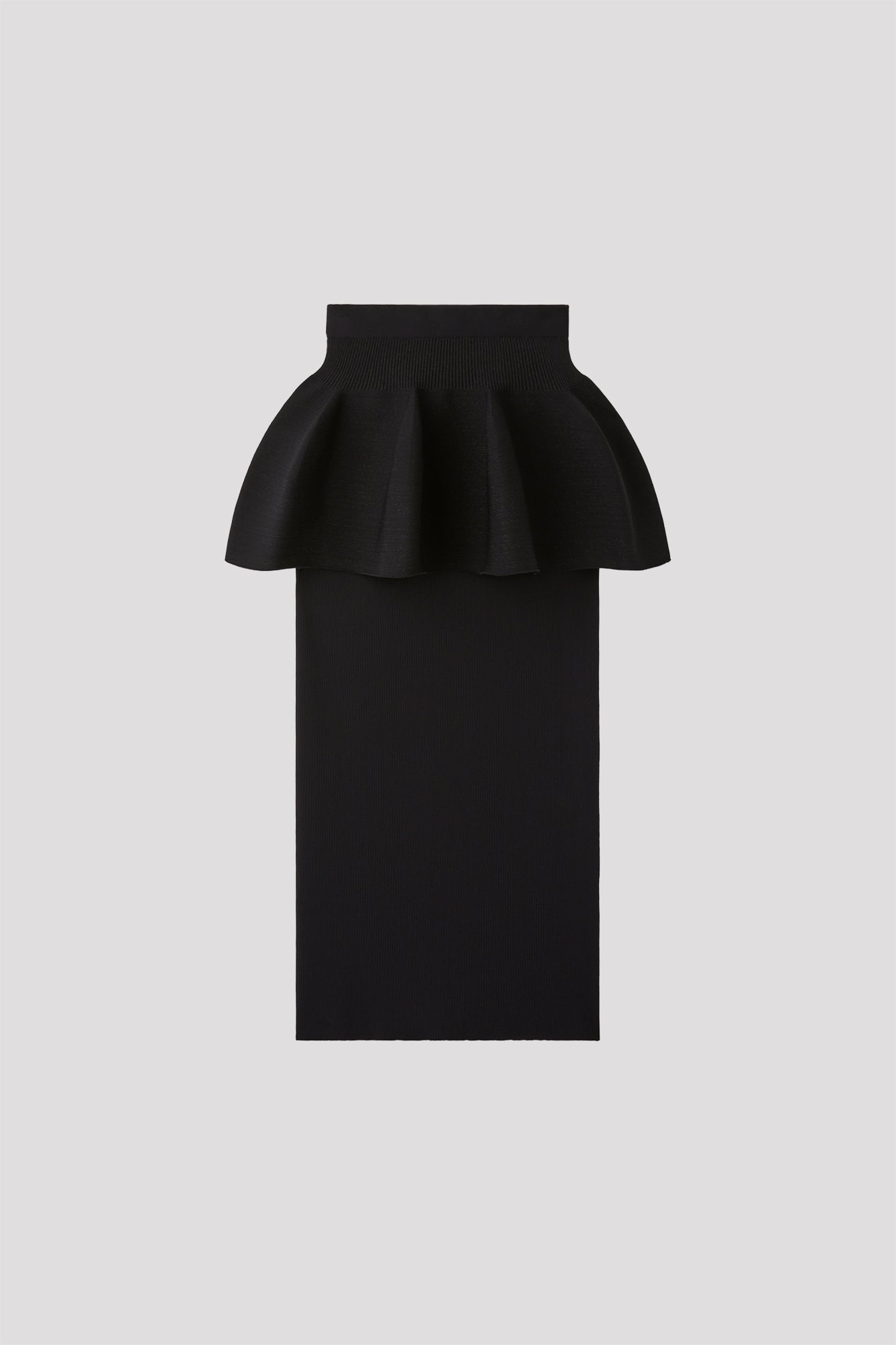 POTTERY GLITTER LAYERED SKIRT - BLACK-BLACK