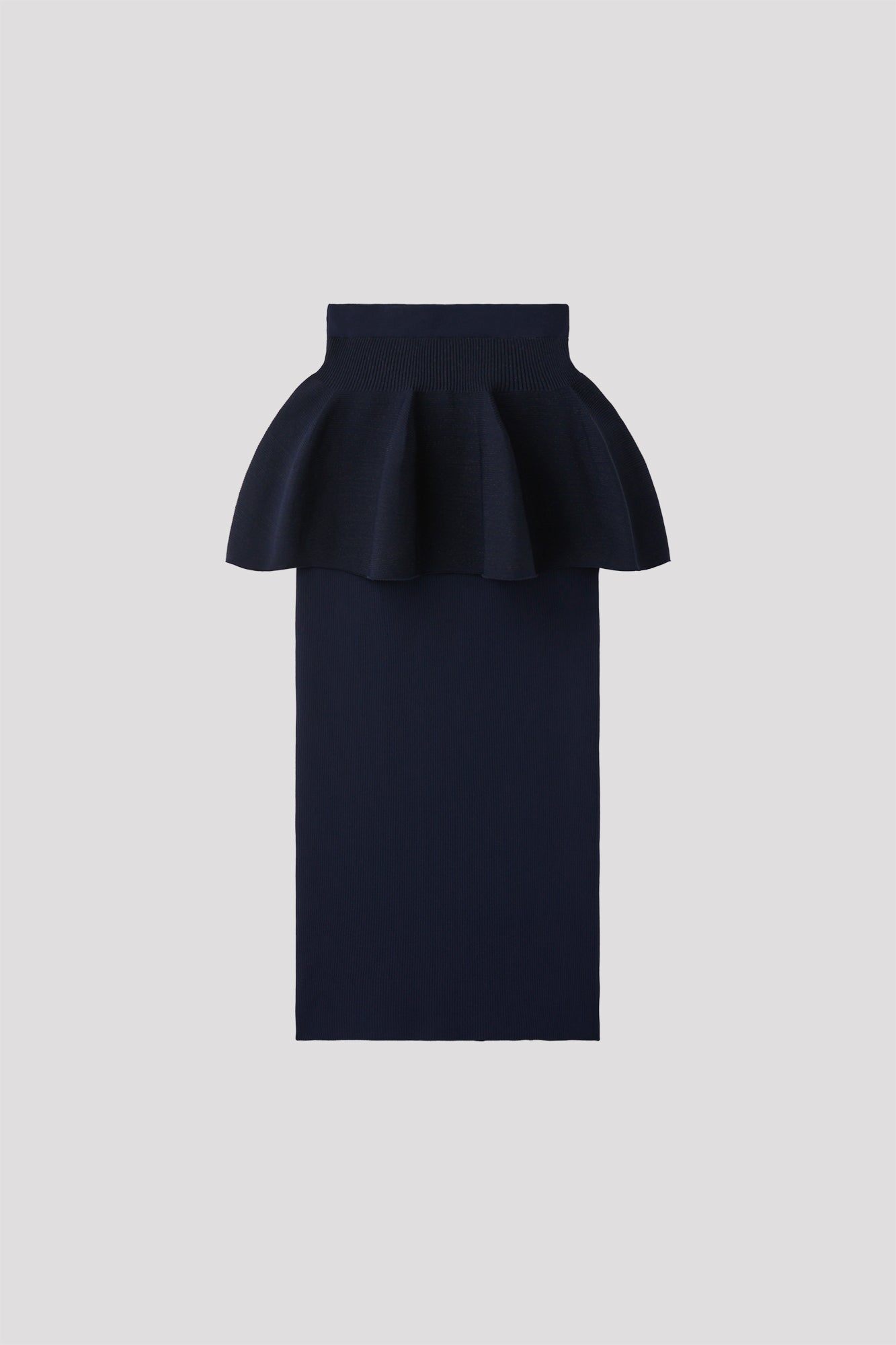 POTTERY GLITTER LAYERED SKIRT - NAVY-BLACK