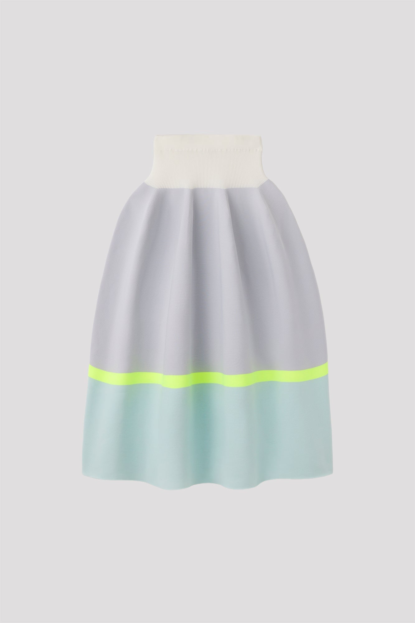 POTTERY SKIRT - HAZE GRAY MULTI