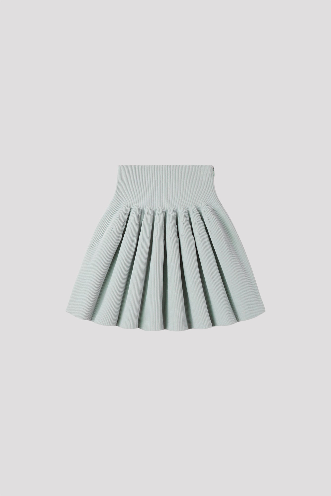 HYPHA MINI SKIRT - CLEARLY AQUA MULTI
