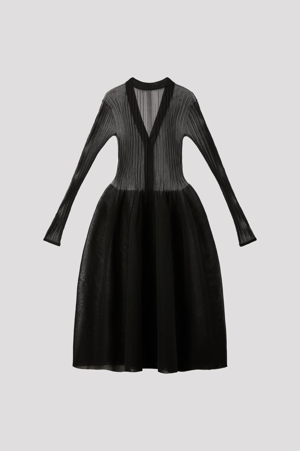 POTTERY LUCENT LONG SLEEVE CARDIGAN DRESS