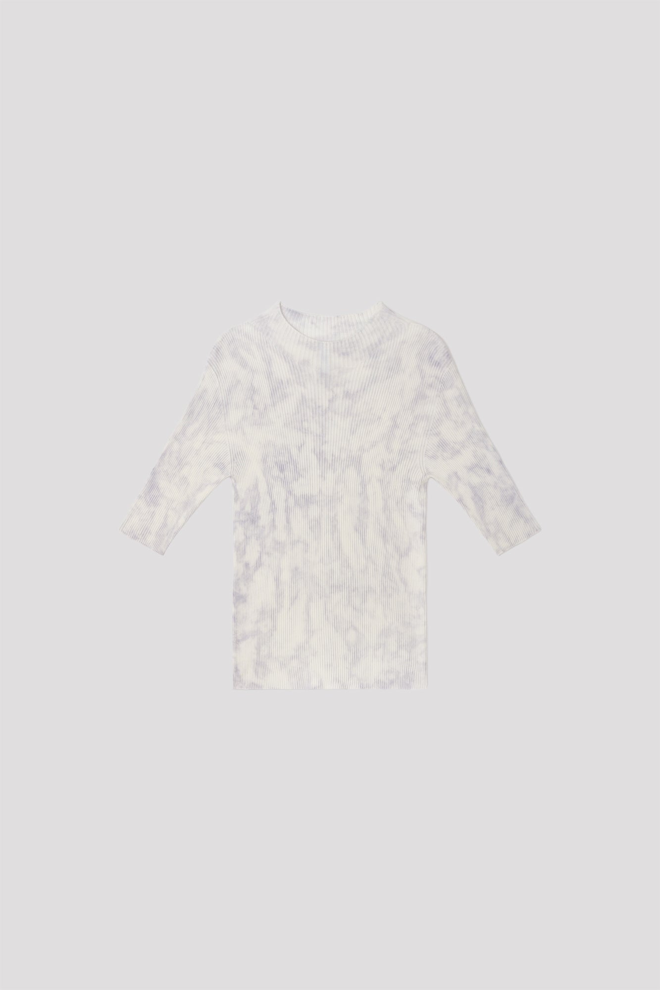 DYEING SHORT SLEEVE TOP - WHITE MULTI 10