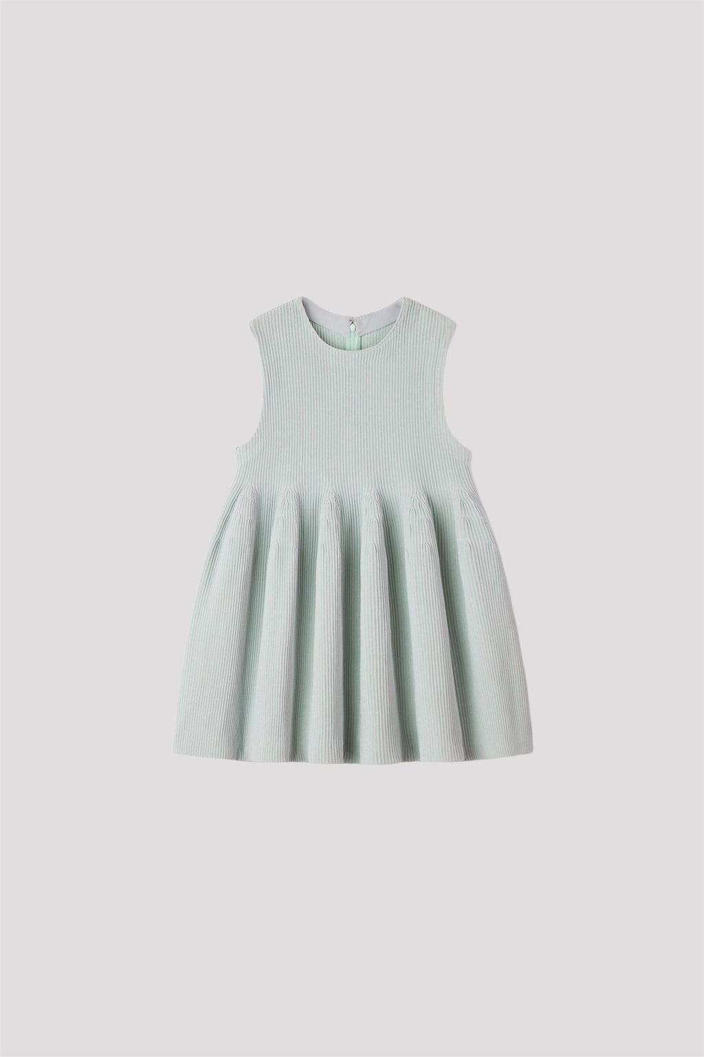 HYPHA BUST FLARE SLEEVELESS TOP - CLEARLY AQUA MULTI