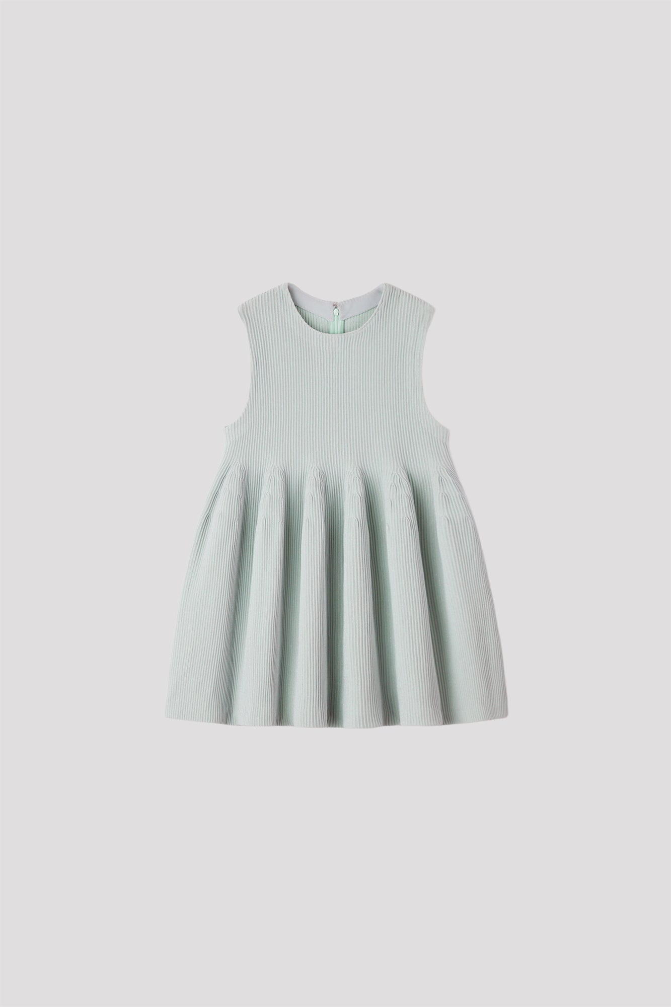 HYPHA BUST FLARE SLEEVELESS TOP - CLEARLY AQUA MULTI
