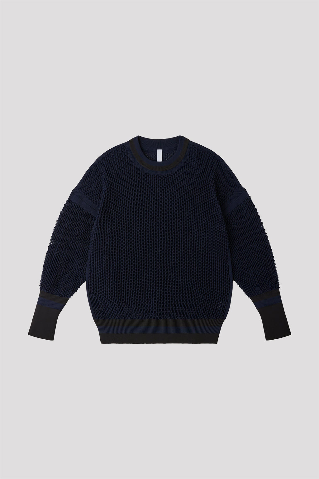 LATTICE PULLOVER - NAVY MULTI 3