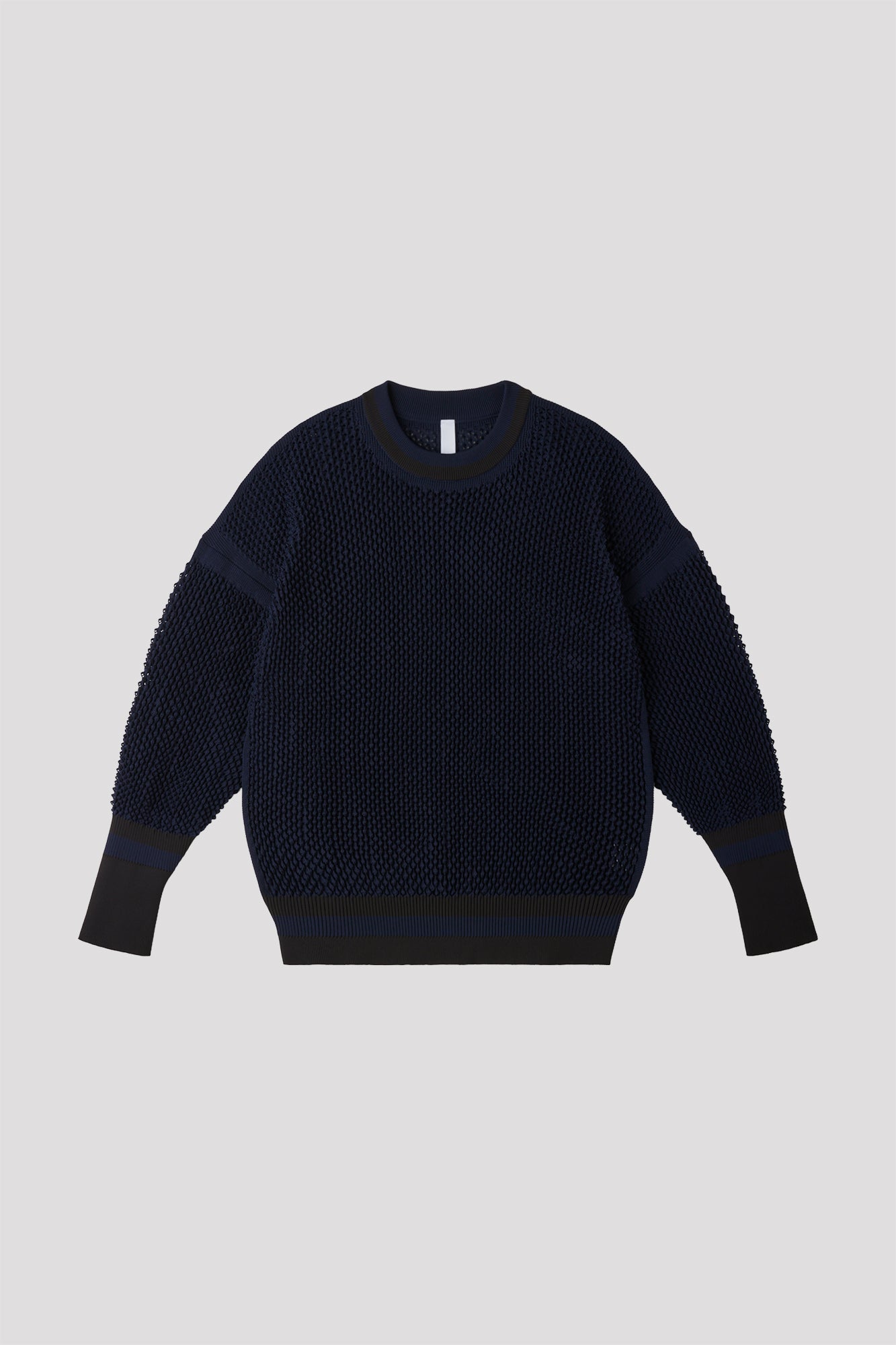 LATTICE PULLOVER - NAVY MULTI 3