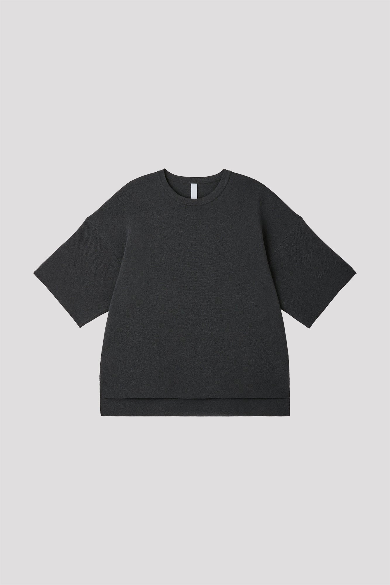 WASHI SHORT SLEEVE TEE SHIRT - SMOKEY BLACK