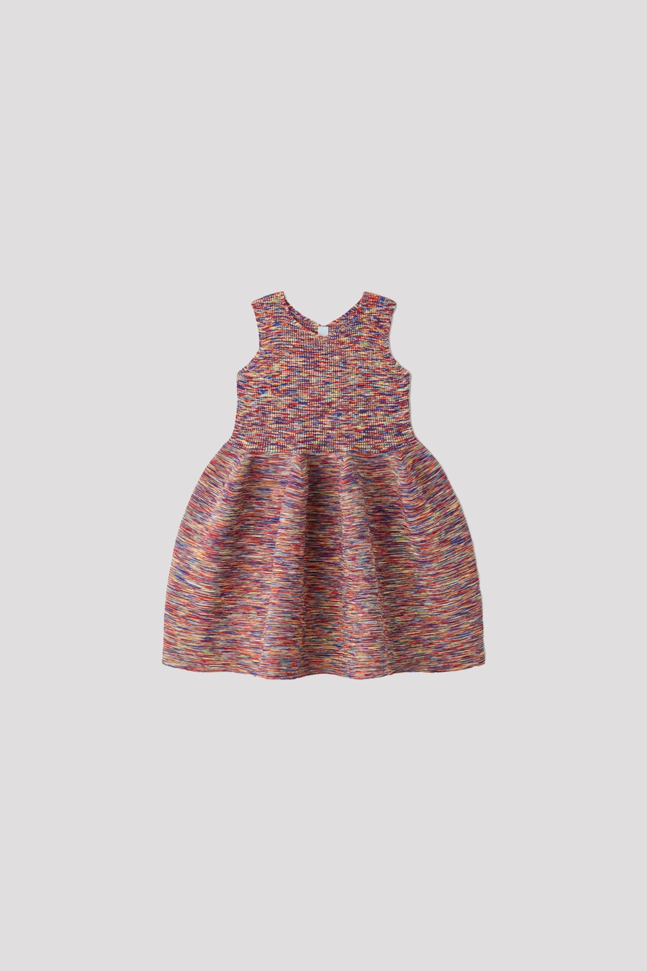 POTTERY KIDS KNIKAT SLEEVELESS DRESS - POPPY RED MULTI