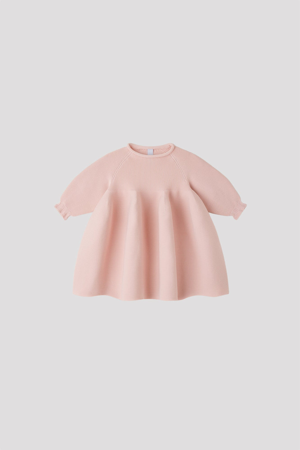 POTTERY KID PUFF SLEEVE TOP - EGGSHELL PINK