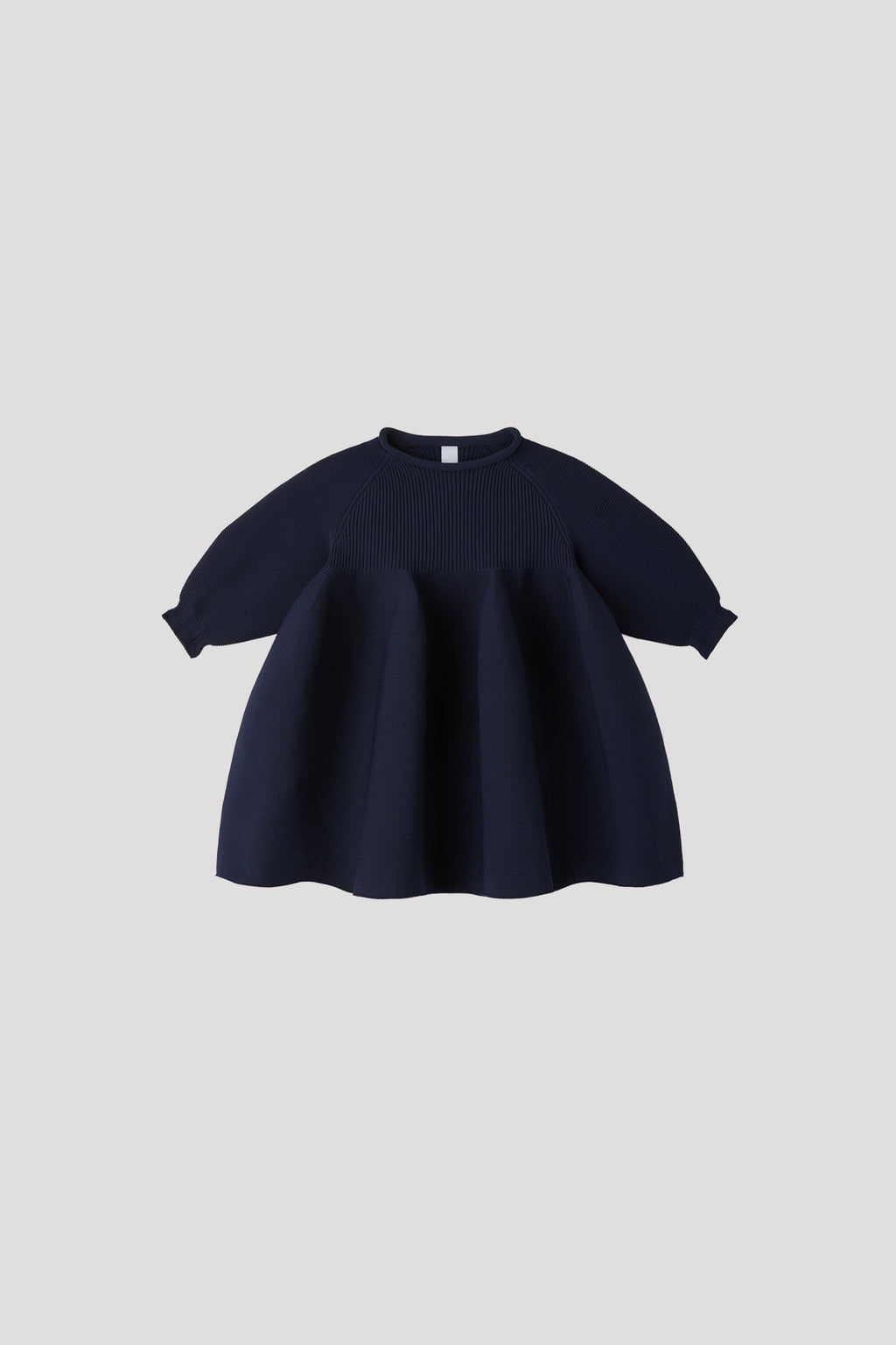 POTTERY KID PUFF SLEEVE TOP - NAVY