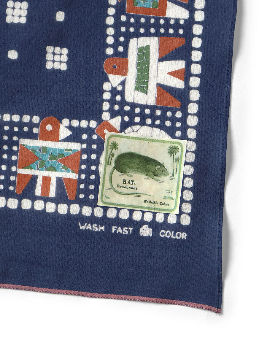 fastcolor Selvedge Bandana (THUNDER BIRD)