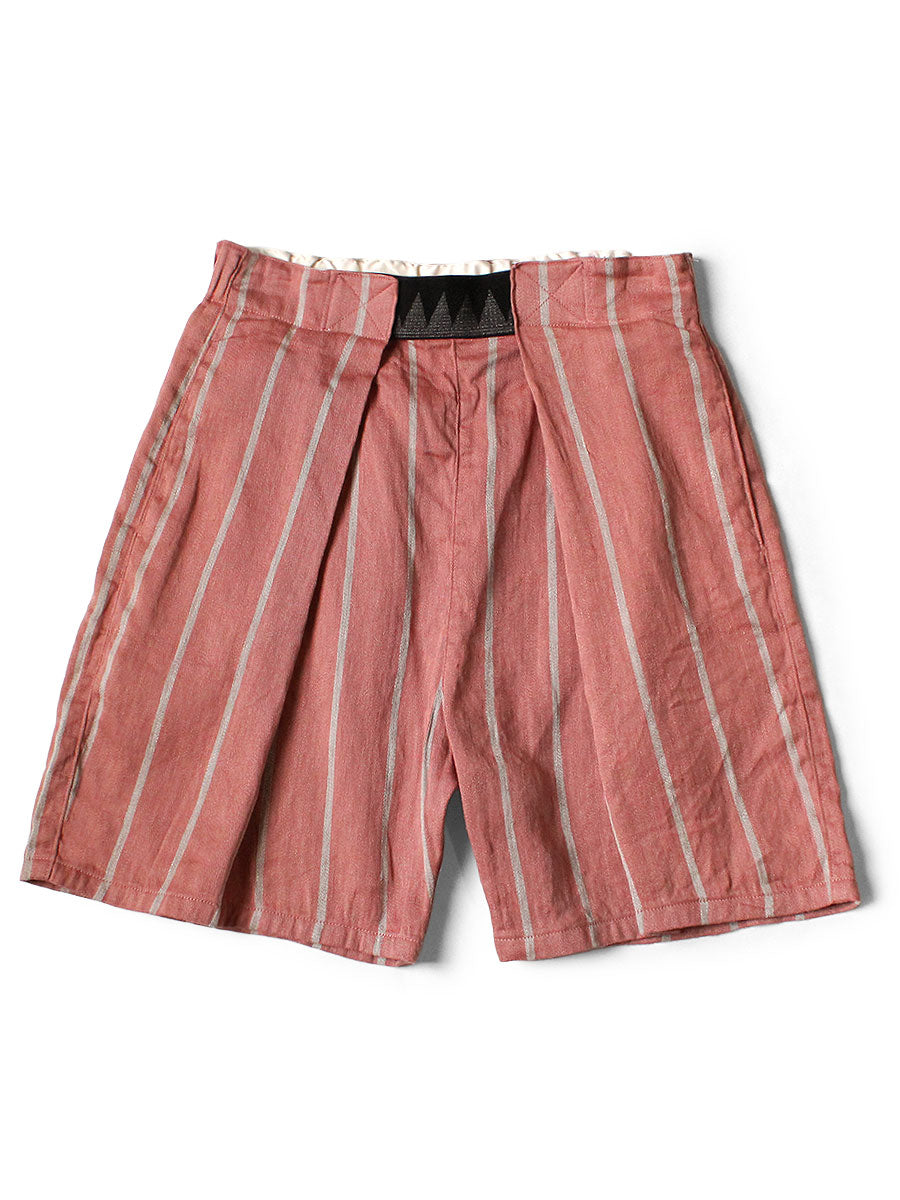Linen Phillies Stripe Easy Beach GO Shorts - Sohorenga