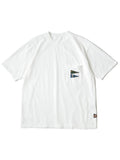 20/-Tianju Pennant T (3flags) - White