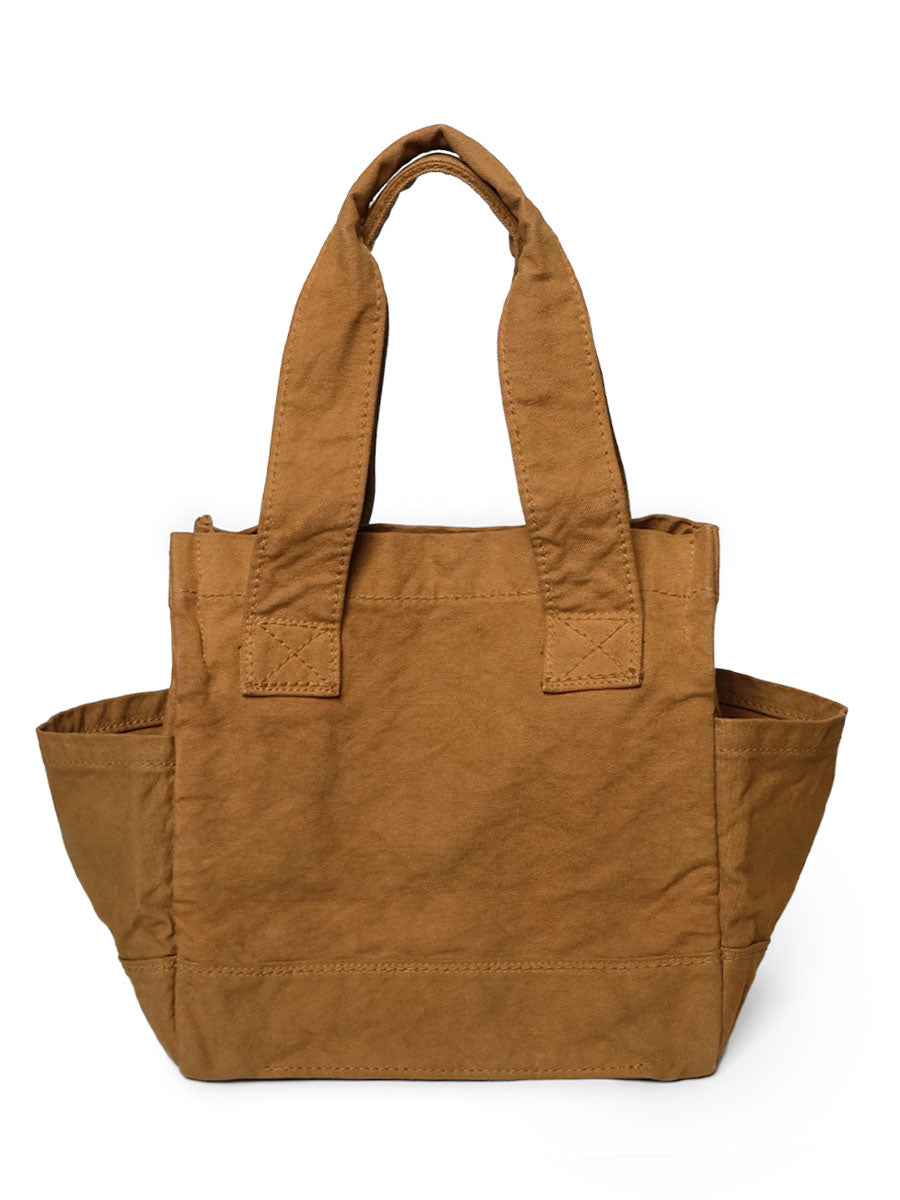 No. 6 Canvas Standard TOTE BAG (Small) - Camel