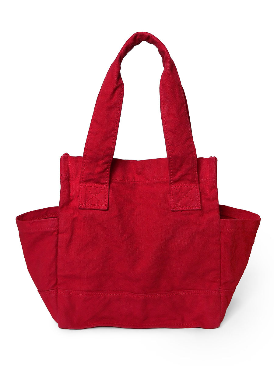 No. 6 Canvas Standard TOTE BAG (Small) - Red