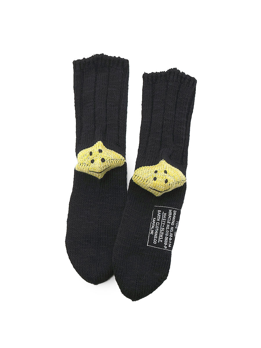 56 Pieces MA-1 RAINBOWY HAPPY HEEL Socks