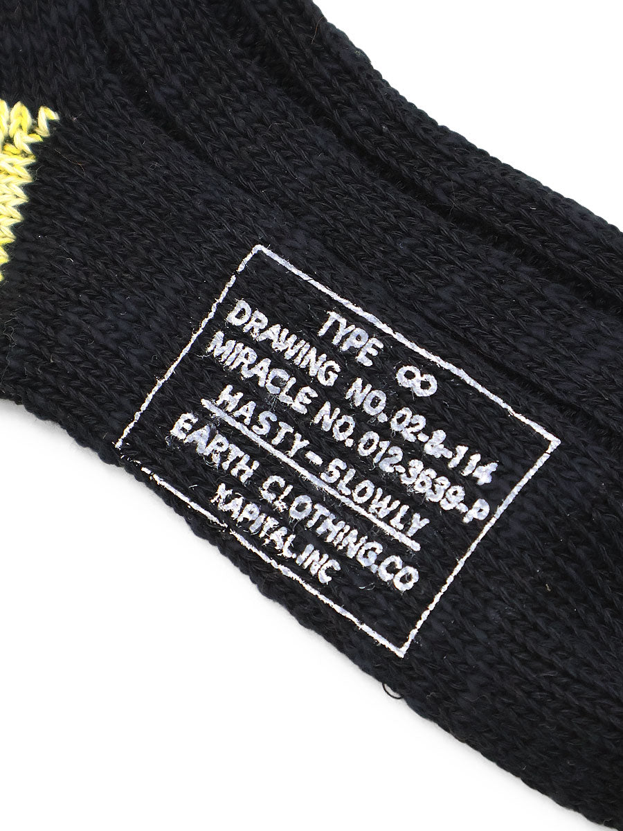 56 Pieces MA-1 RAINBOWY HAPPY HEEL Socks