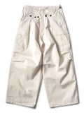 Heavy Drill Jumbo Cargo Pants - Off-white