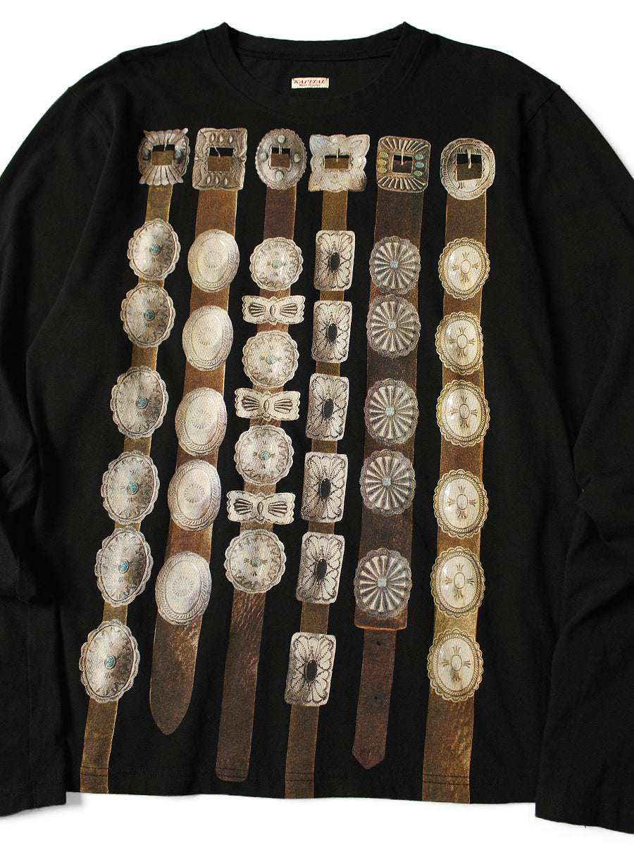 20/-Tenjiku CrewロンT (Curtain Concho pt)