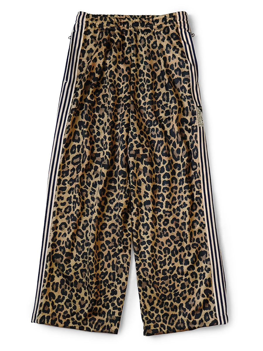 Smooth Jersey Leopard Pattern Stuntman & U... - Brown