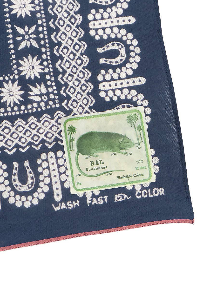 fastcolor selvedge bandana (HORSE SHOE)