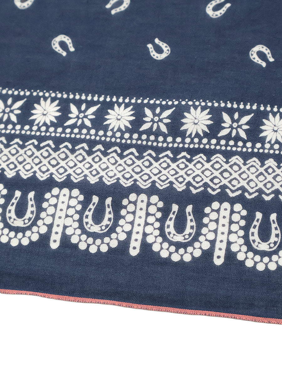 fastcolor selvedge bandana (HORSE SHOE)