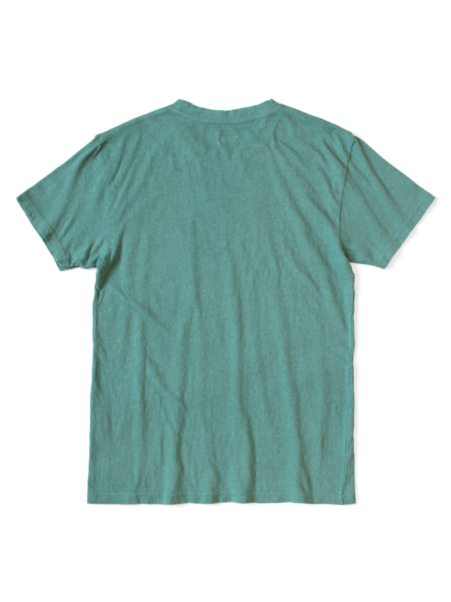 Gauze Jersey Crew Pocket T