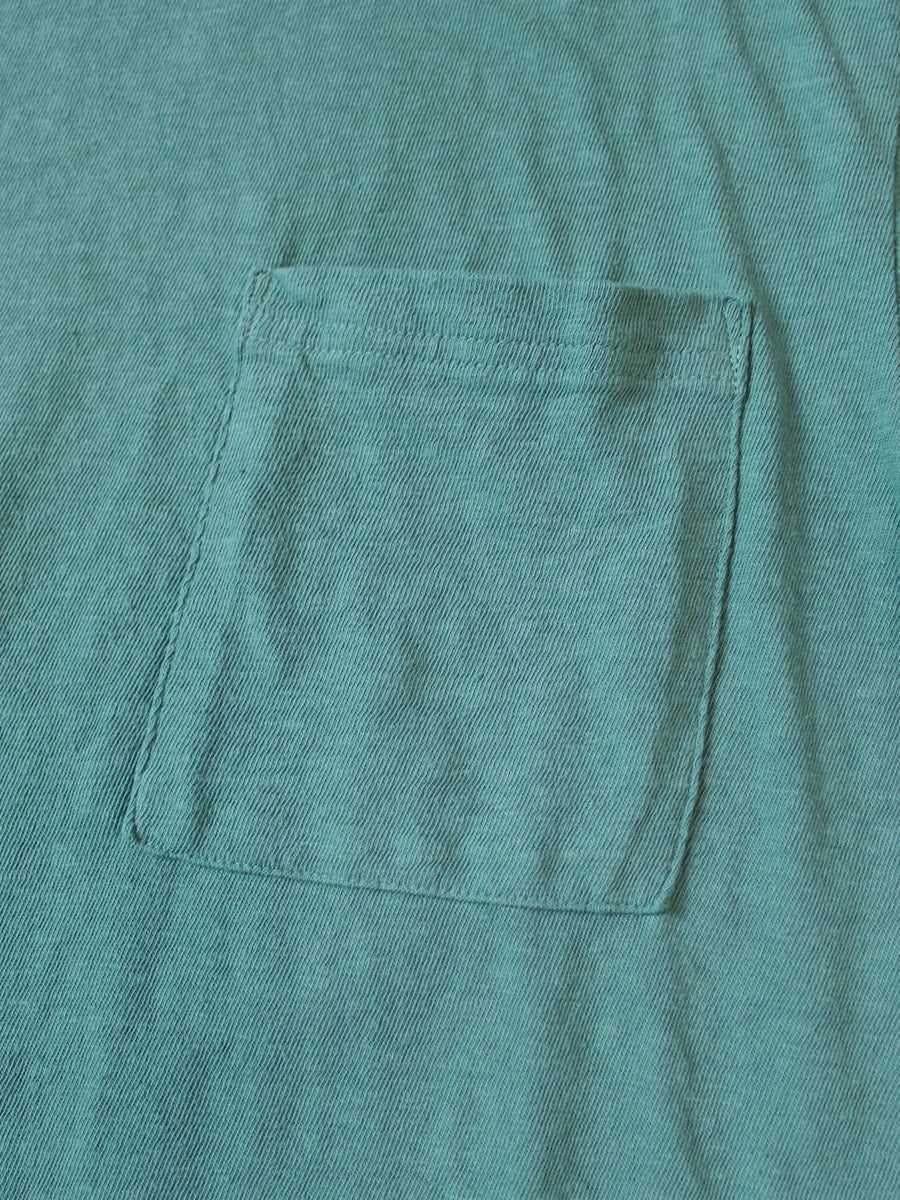 Gauze Jersey Crew Pocket T