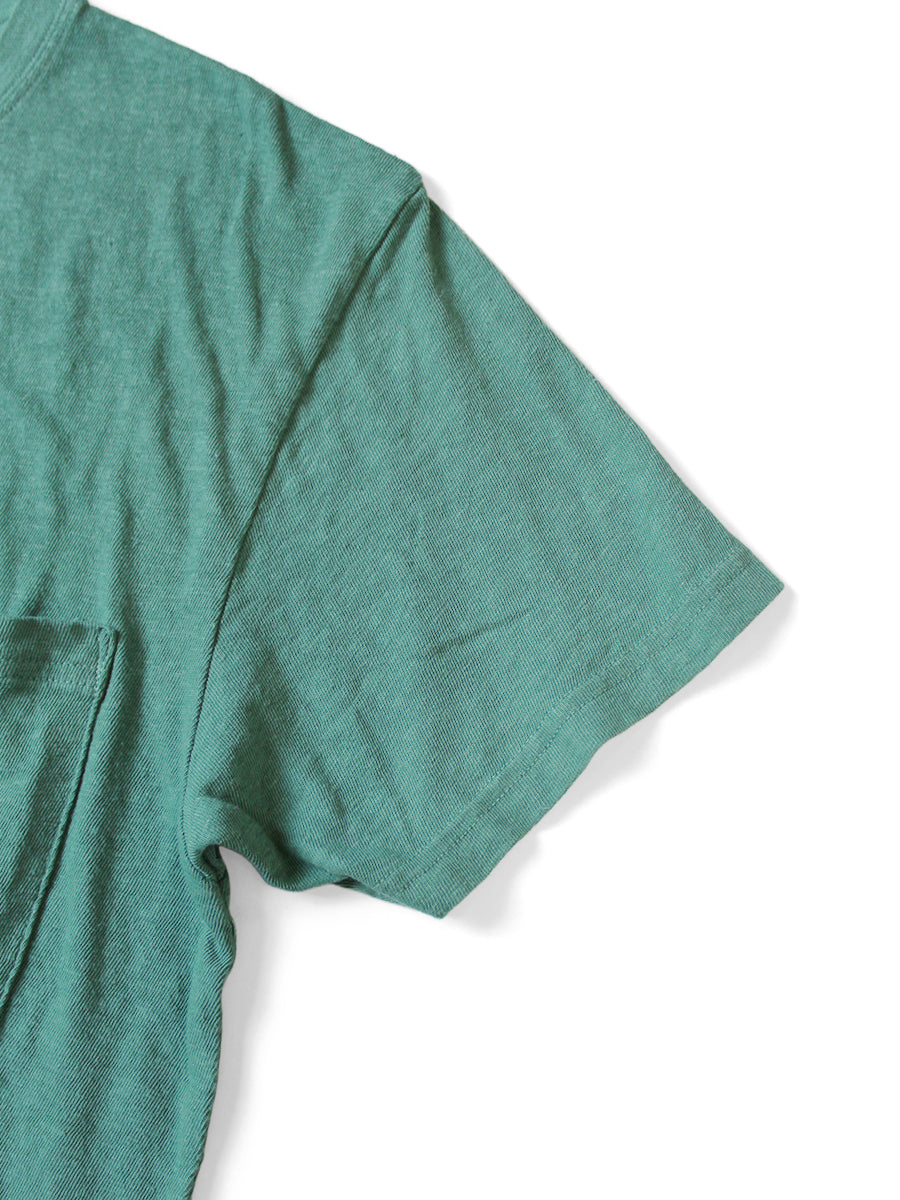 Gauze Jersey Crew Pocket T