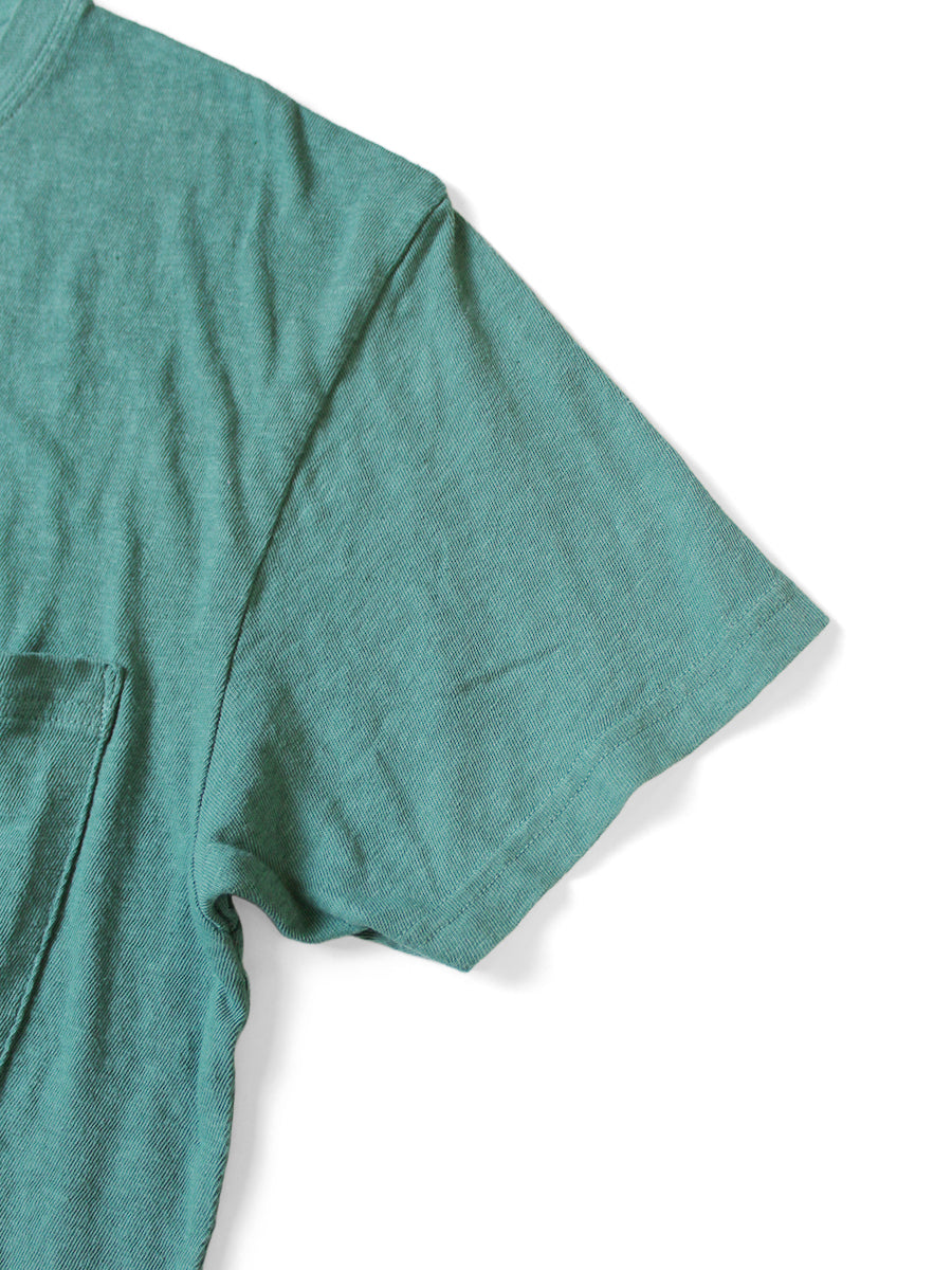 Gauze Jersey Crew Pocket T