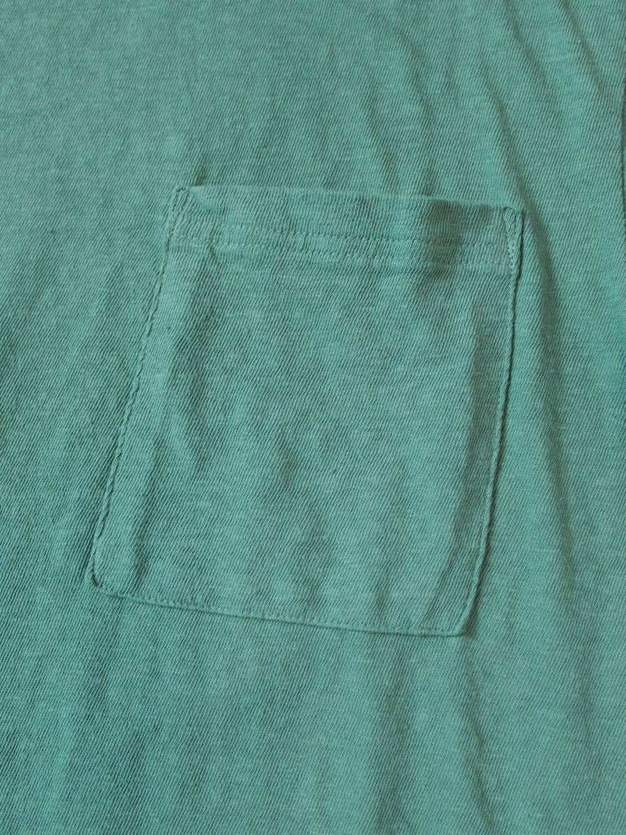 Gauze Jersey Crew Pocket T