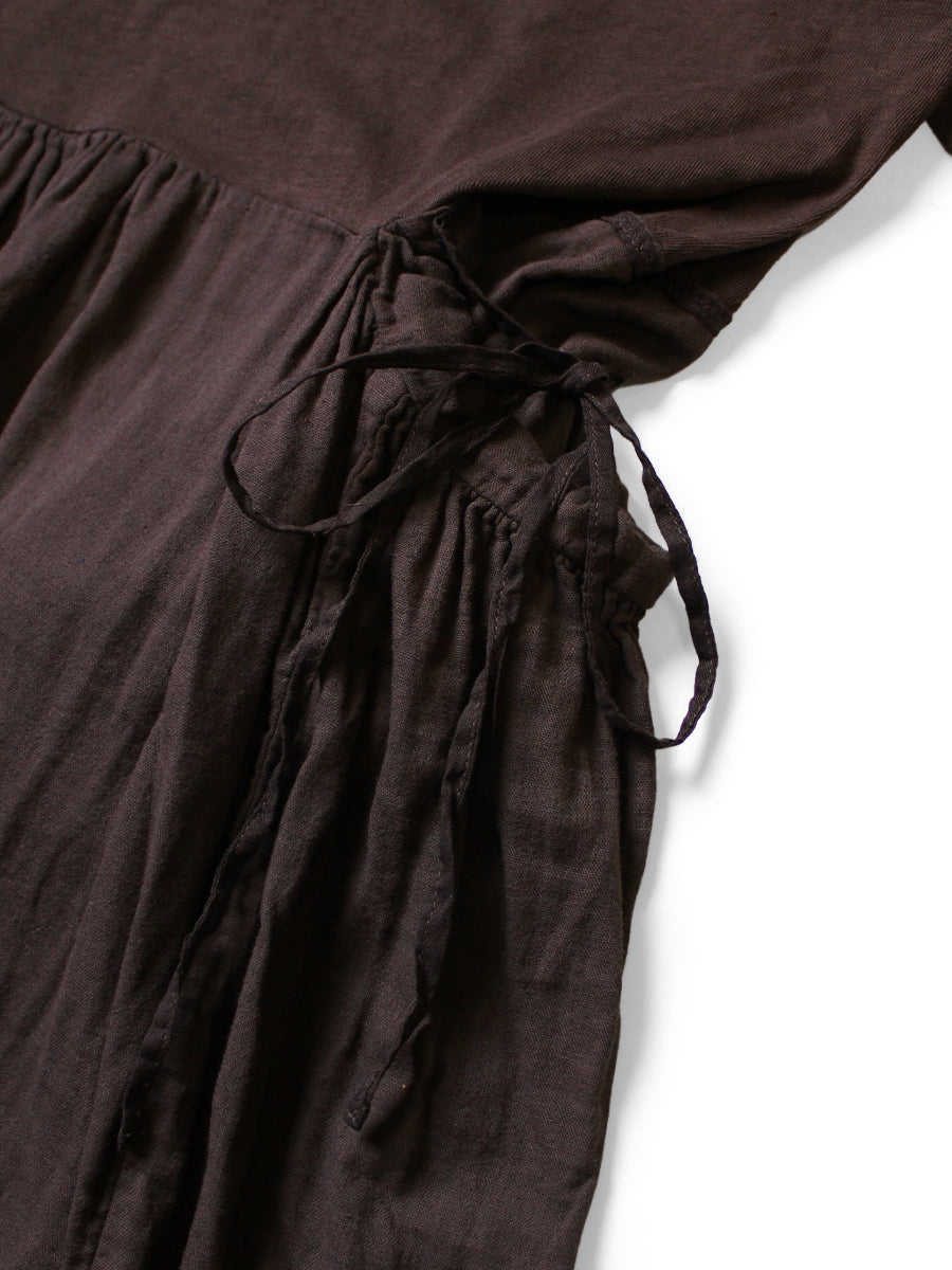 Tencel x Double Gauze Butter Dress