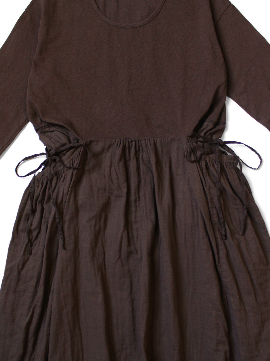 Tencel x Double Gauze Butter Dress