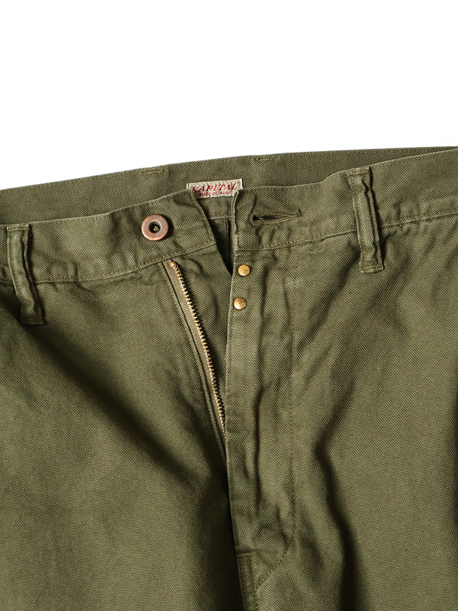 Thin Canvas Apple Man Cargo Pants