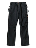 Thin Canvas Apple Man Cargo Pants - Black