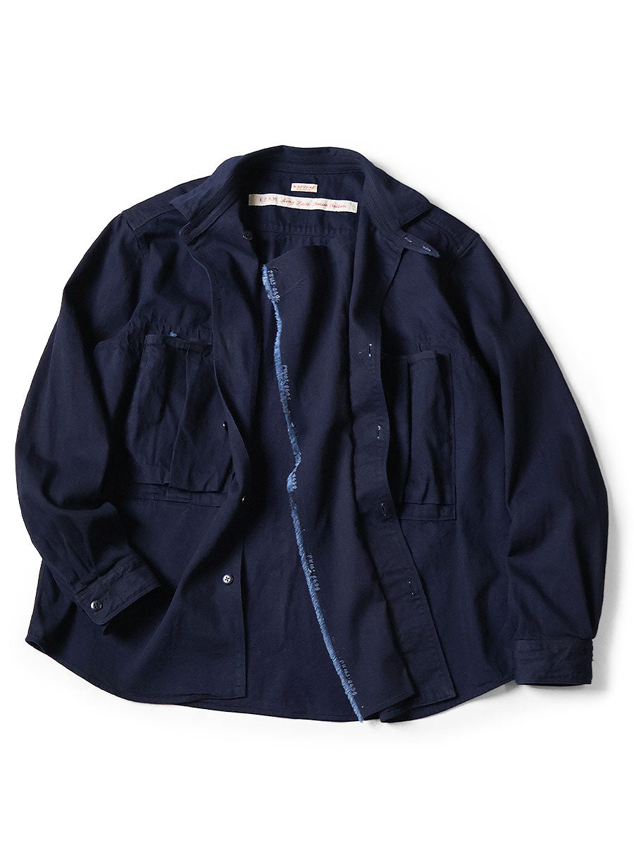 8ozIDG×IDG Denim Anorak Shirt