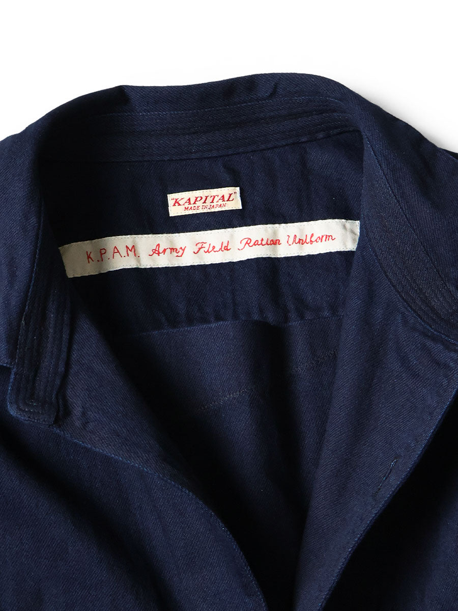 8ozIDG×IDG Denim Anorak Shirt