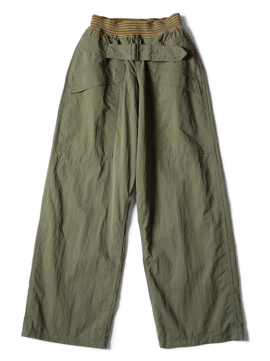 Ripstop Aviator Suit Cut Pants - Khaki