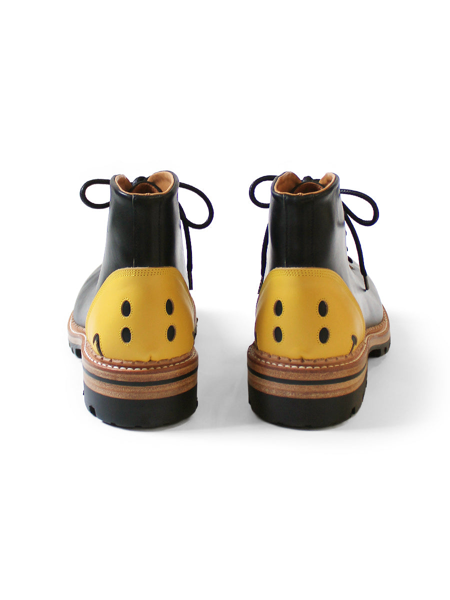 Leather HAPPY HEEL Mountain Boots