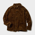 GL15738 /  9W CORDUROY WORK COAT - BROWN