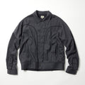 Cotton X Silk Nel Western Jacket - C.GRAY