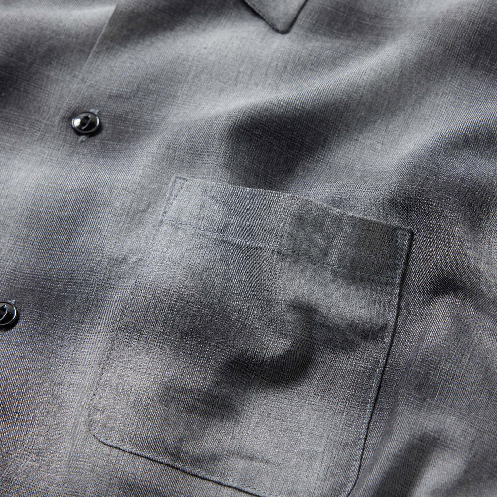 Cotton X Silk Nel Check Open Shirt
