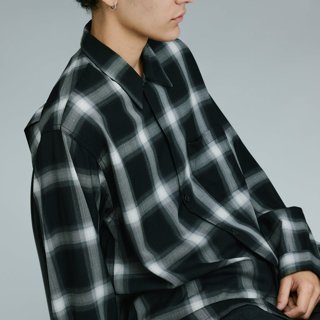 Super 140's Wool Tropical Open Shirt