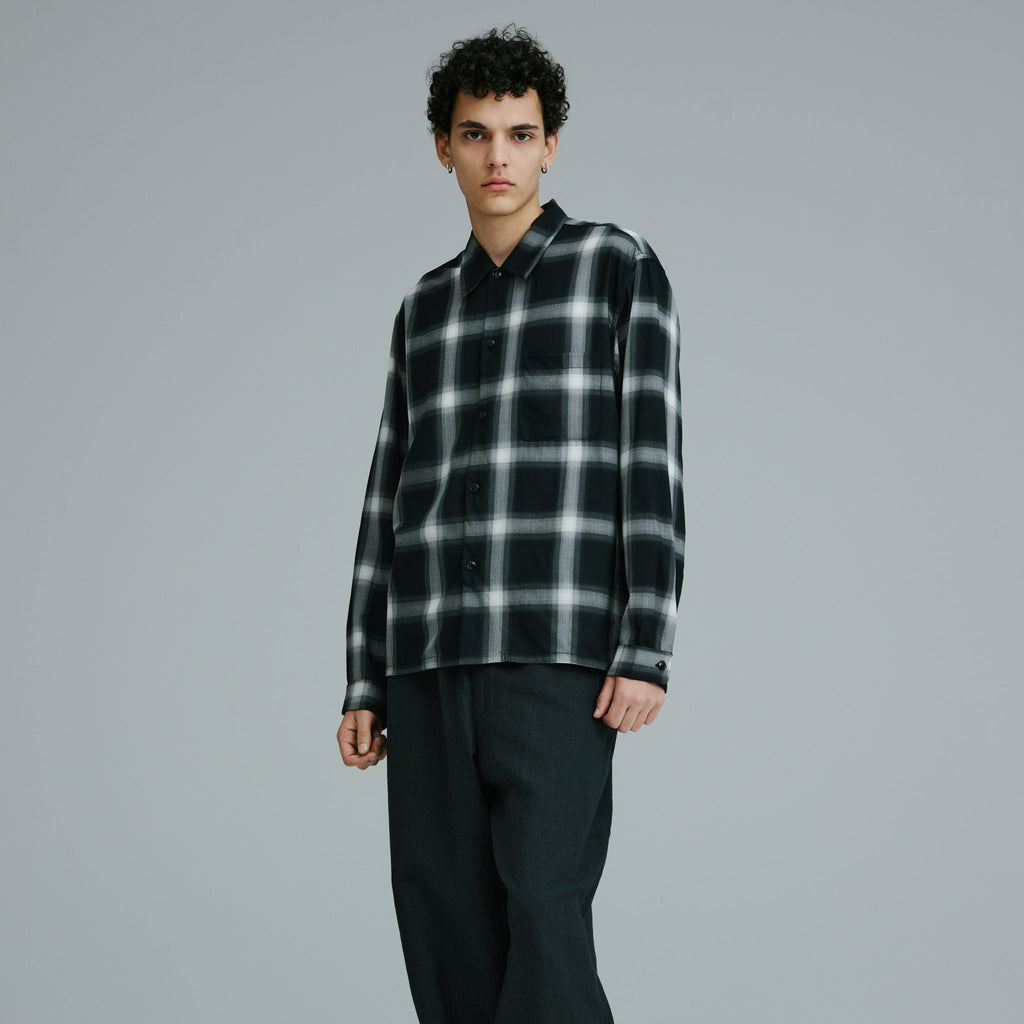Super 140's Wool Tropical Open Shirt